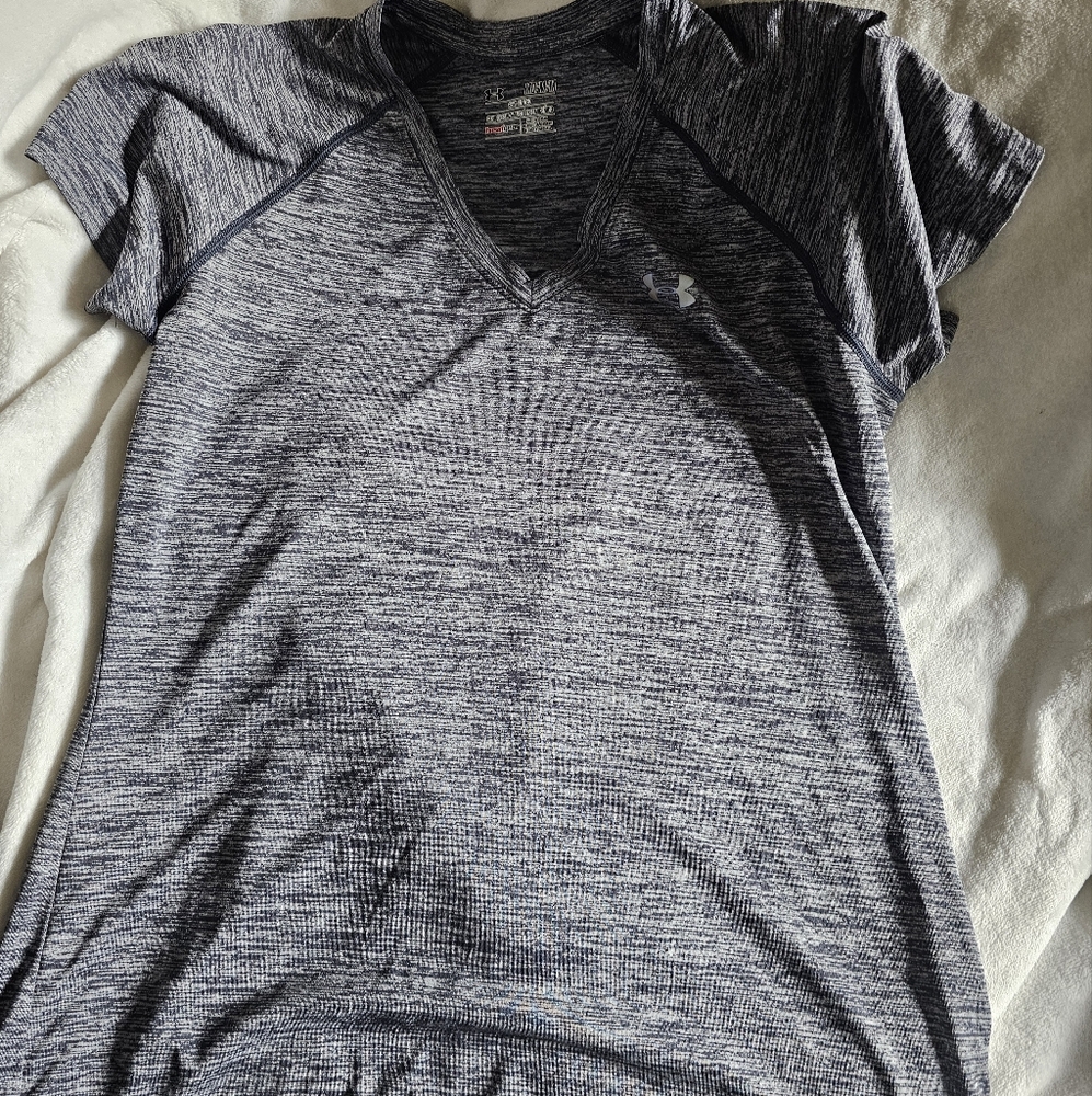 Under Armour Black and Gray Performance Tee